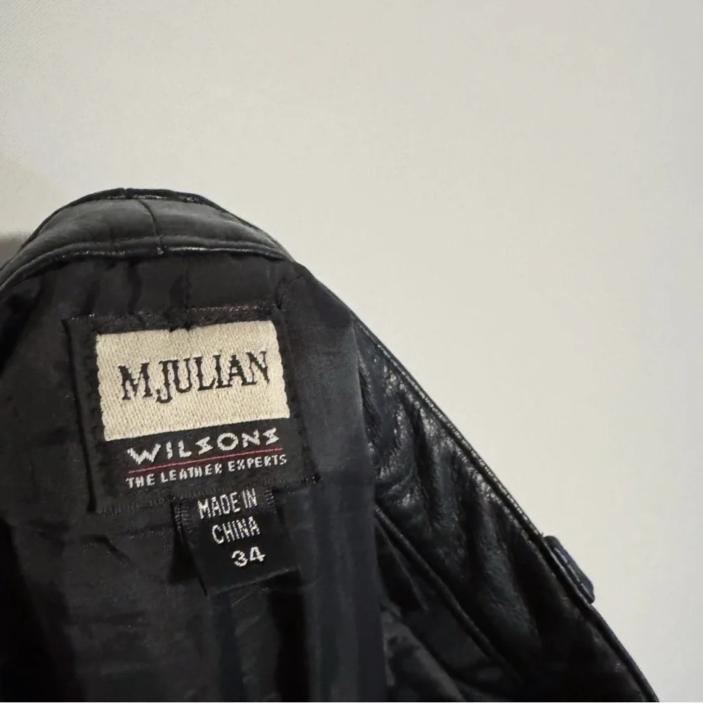 M Julian Wilsons The Leather Experts - Black Leather Pants